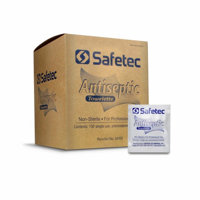 Antiseptic Wipes For First Aid Kits & Hospital Settings Safetec